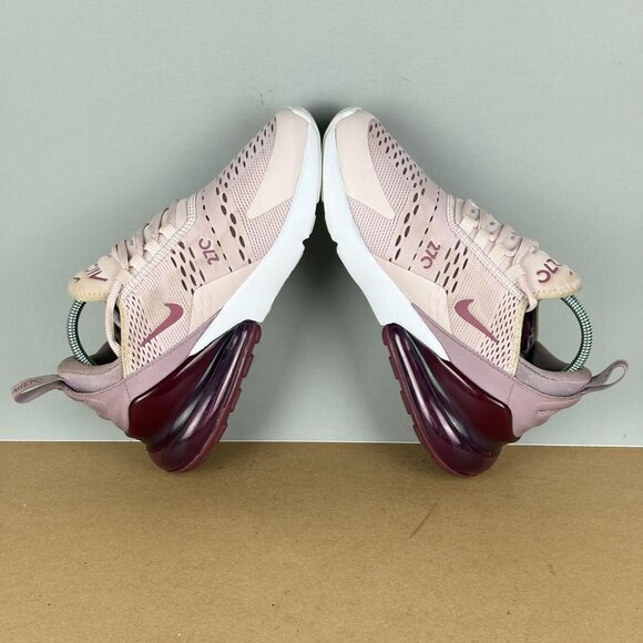 Nike Air Max 270 Barely Rose Athletic Shoes Womens 7 Pink Purple Low Top Sneaker - Picture 6 of 10